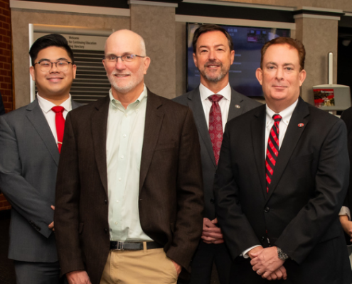 UGA administrators and industry partners