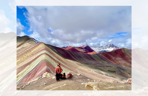 photo of a colorful latin country