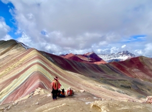 photo of a colorful latin country
