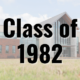 class of 1982 graphic