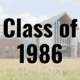 graphic for class of 1986