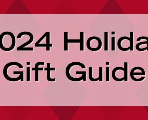 illustration of holiday gift guide graphic