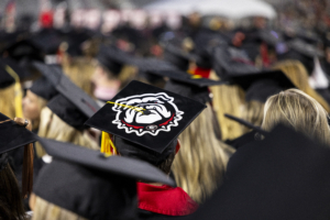 Graduate bulldog cap