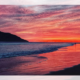Photo of beautiful sunset in latin american country