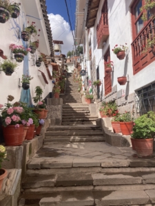 photo of a colorful latin country