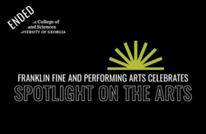 graphic for spotlight on the arts