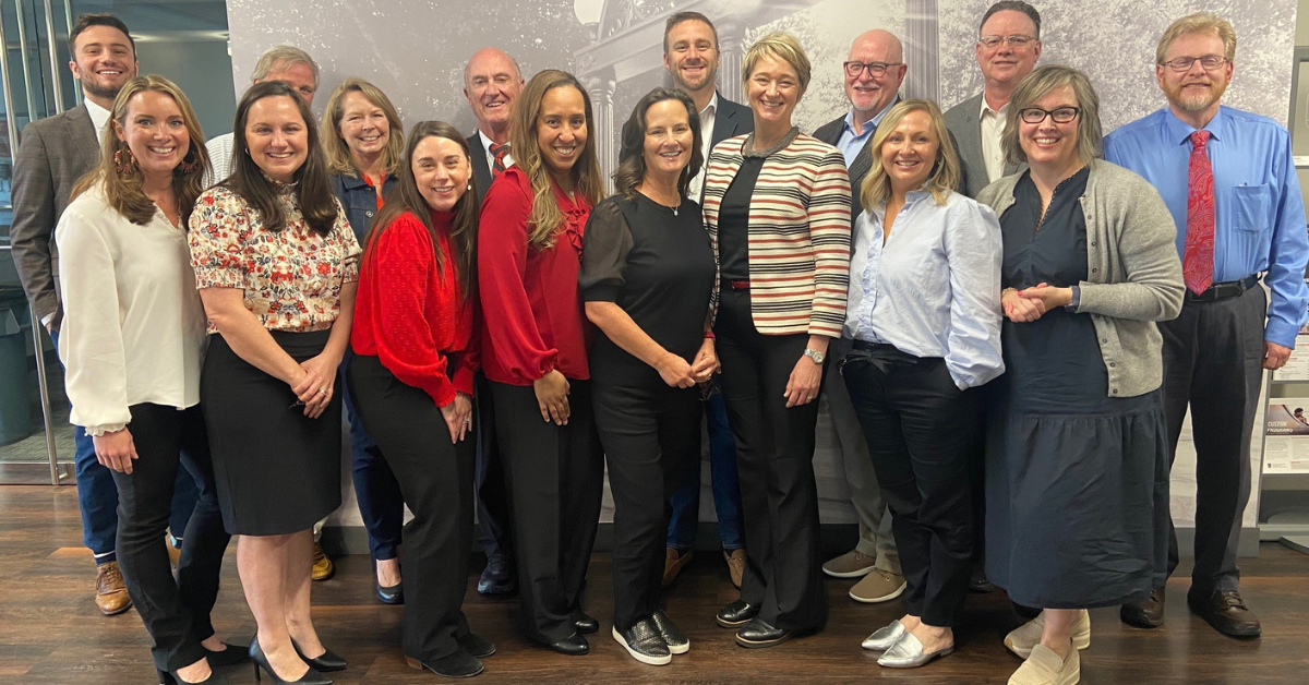 board members posing for a picture
