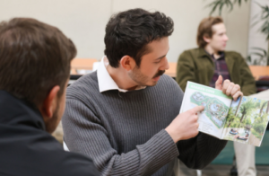 CED student at Critique Week