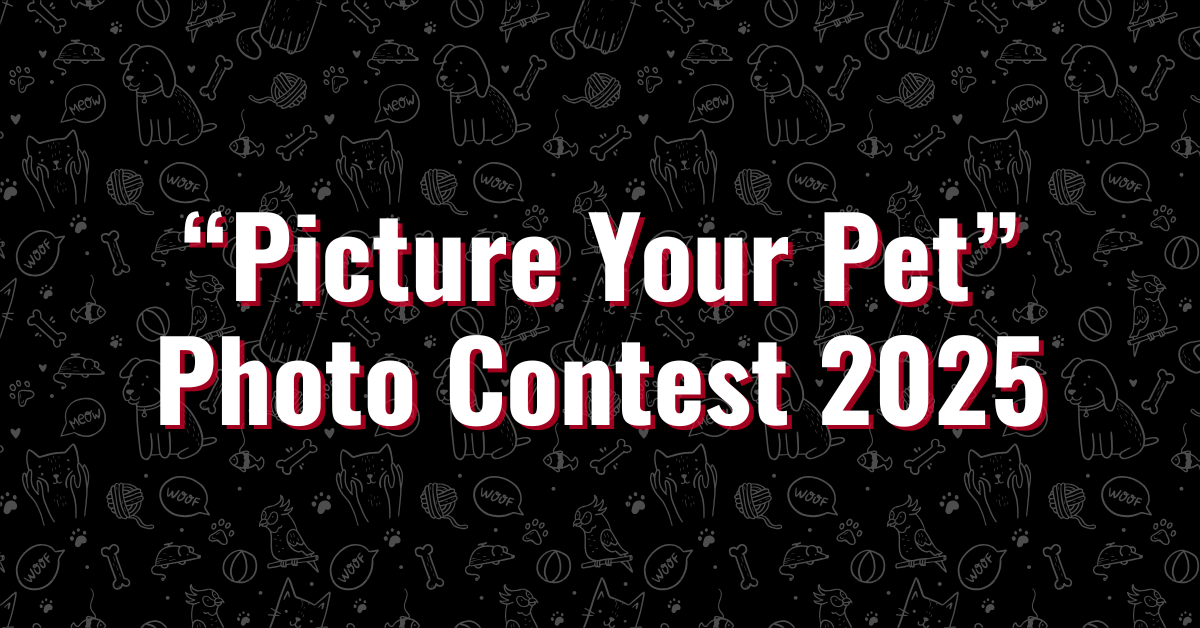 graphic for picture your pet photo contest