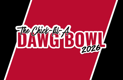 graphic that says Dawg Bowl 2026