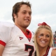 Matthew and Kelly Stafford in 2009