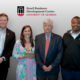 Pictured Left to Right: Marcus Garrison, business continuity advisor at Fiserv; Vivian Greentree, senior vice president and head of global corporate citizenship at Fiserv; David Jacoppo, senior project manager at Fiserv and Terence Strong, Fiserv business consultant at UGA SBDC at Morehouse College.