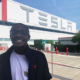 Vincent Glover at a Tesla facility