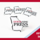 graphic of Georgia scholastic press association sticker