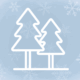 icon of trees