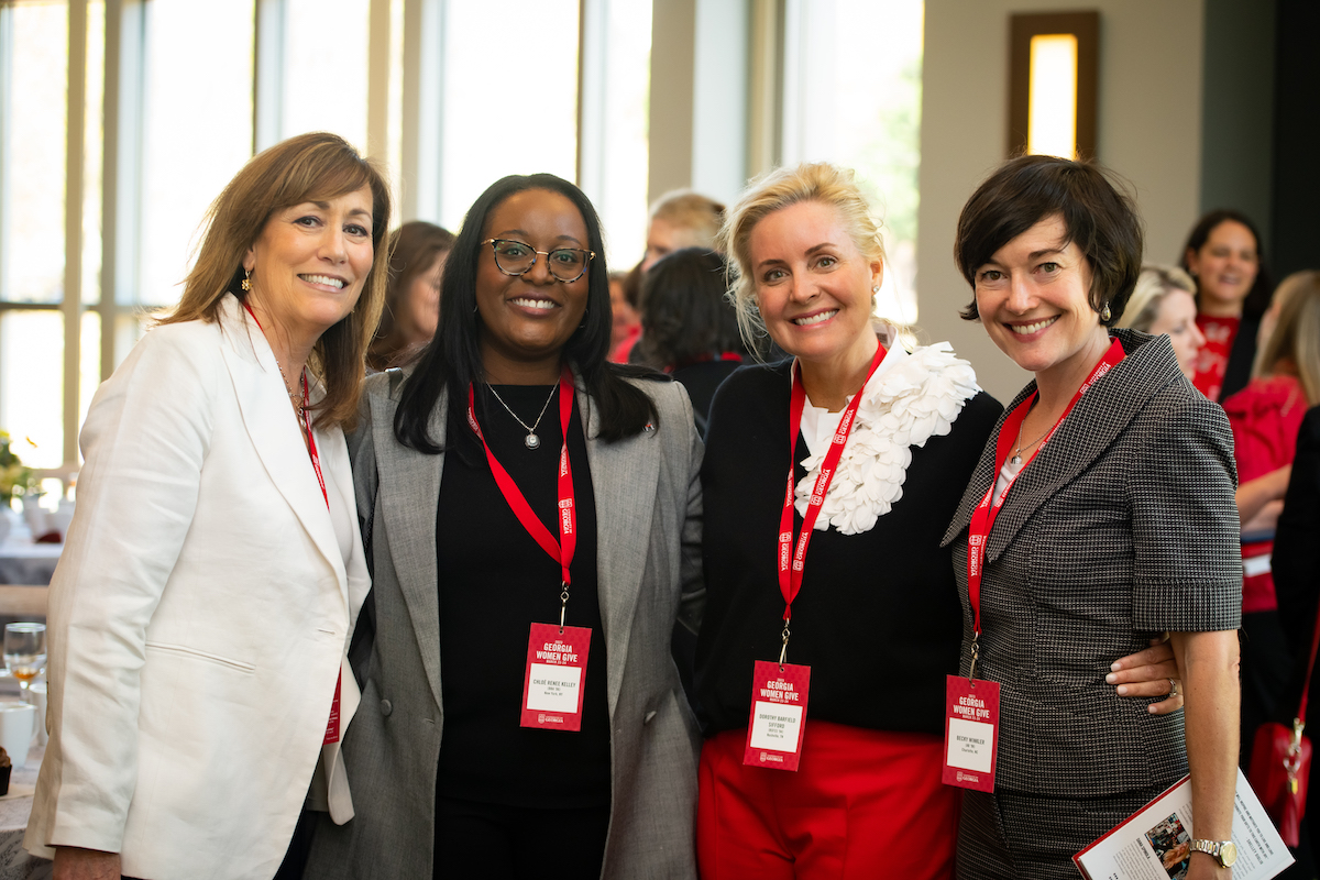Women gathered for day two of the Georgia Women Give launch event in Athens on March 24, 2023