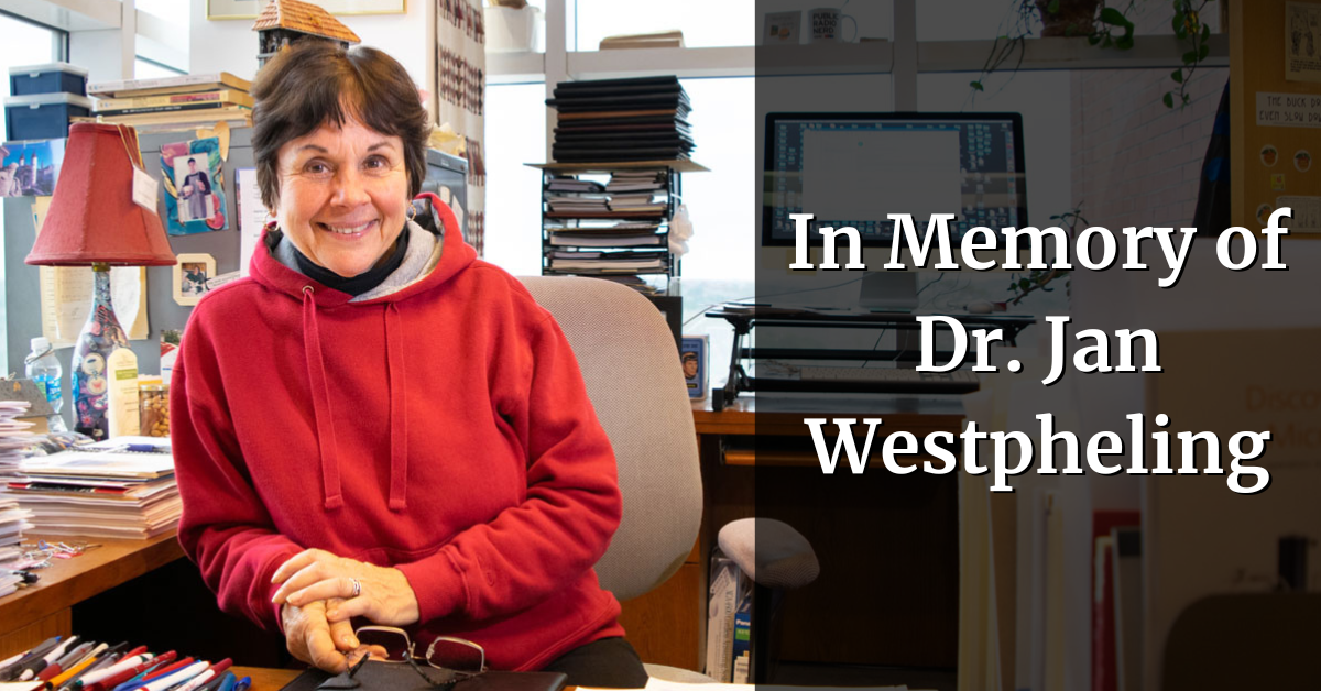 photo of Dr. Jan Westpheling