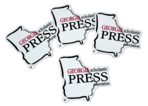 photo of Georgia scholastic press association sticker