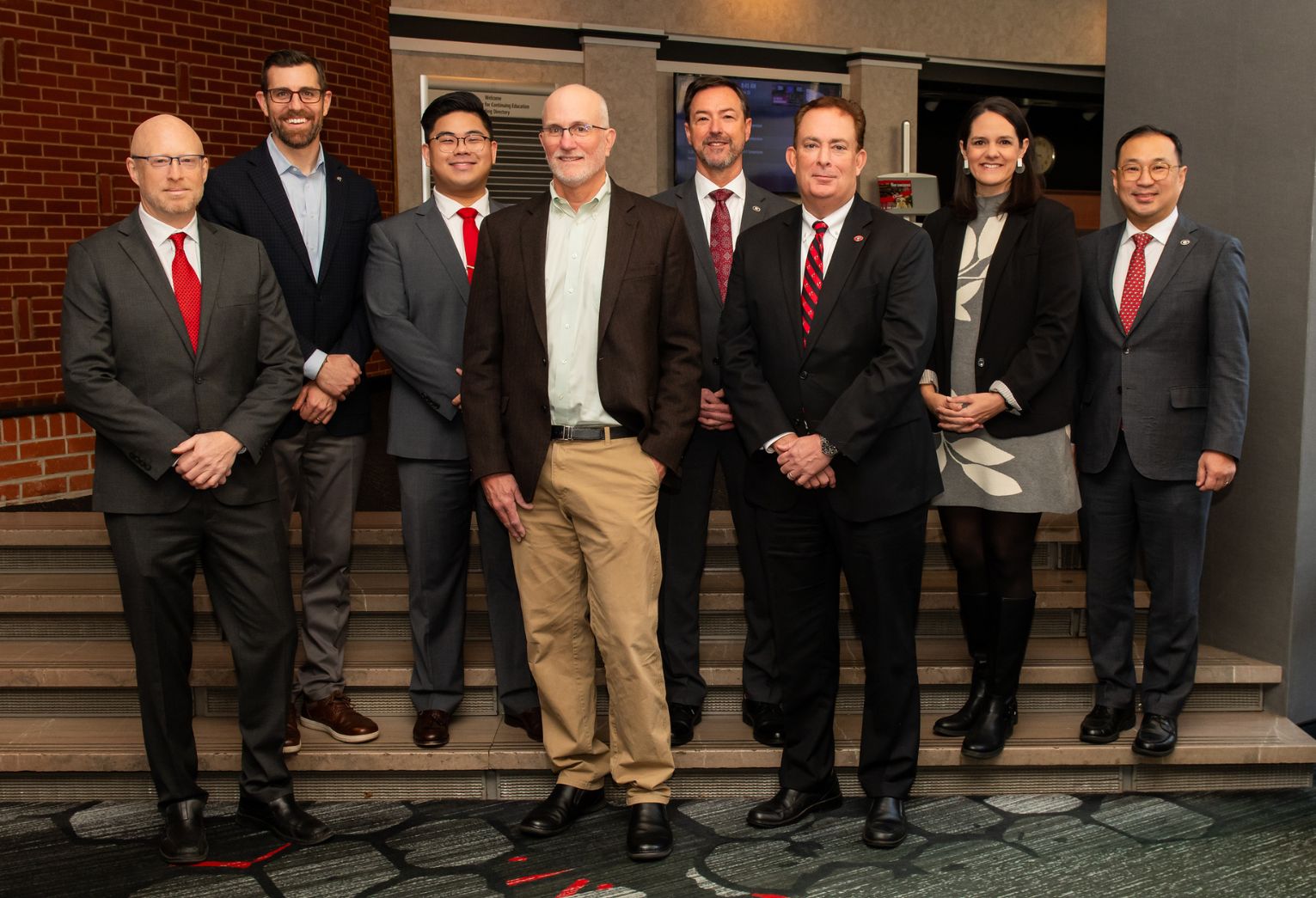 UGA administrators and industry partners at Industry Forward Symposium