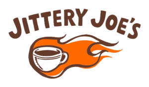 graphic of Jittery Joe's logo