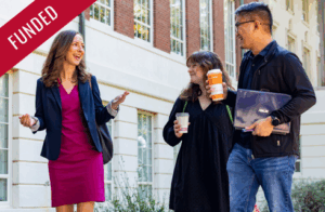 Emily Lawler with Graduate Students with a FUNDED label