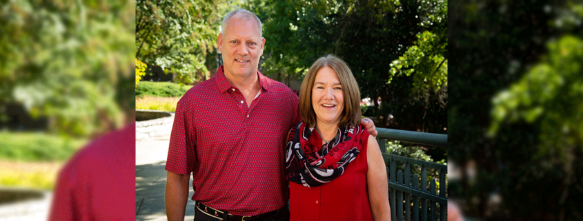 photo of Rob Carnegie and Alison Lewis