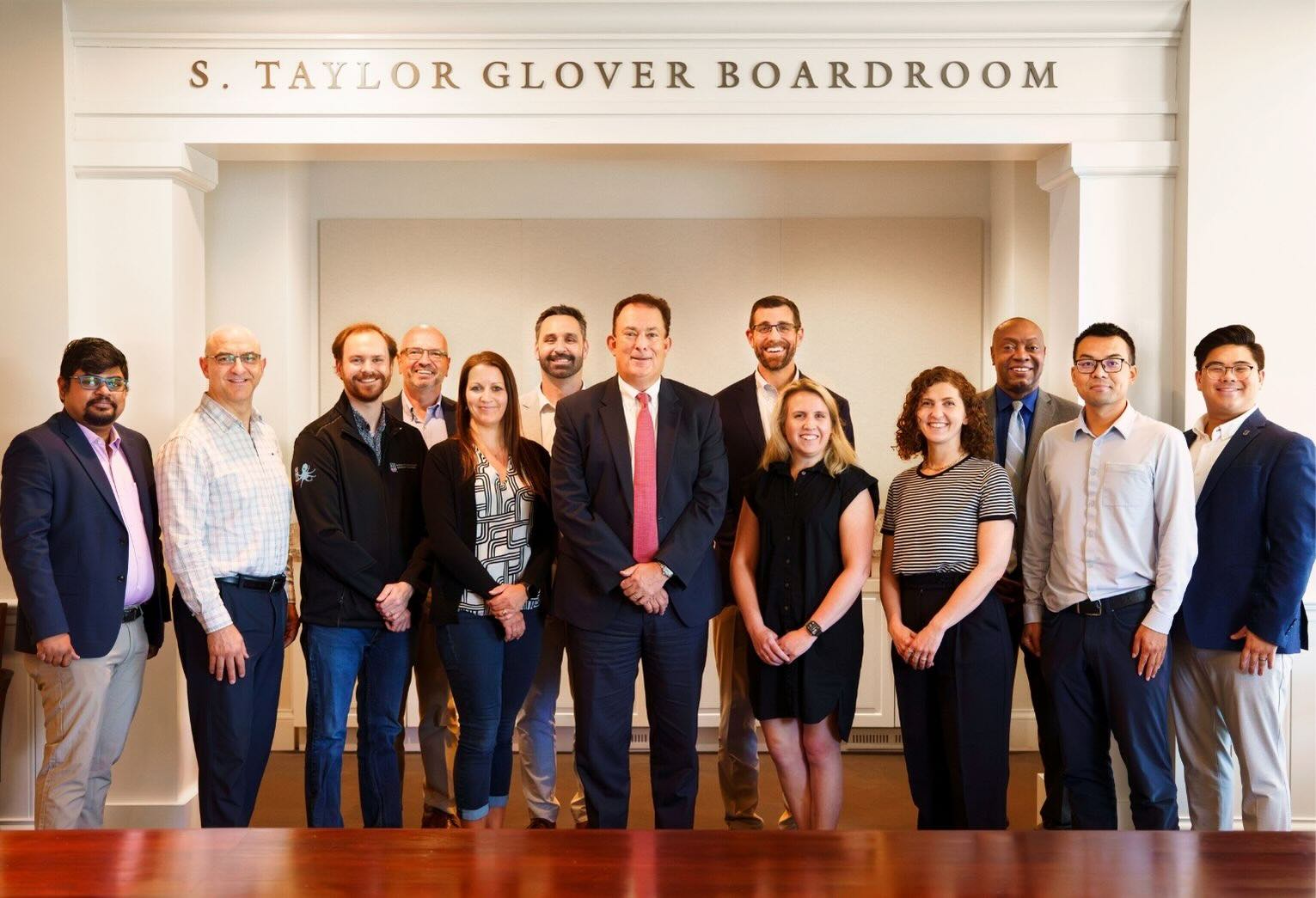 image: Provost Ayers meets with members of the inaugural Industry Forward Faculty Cohort.