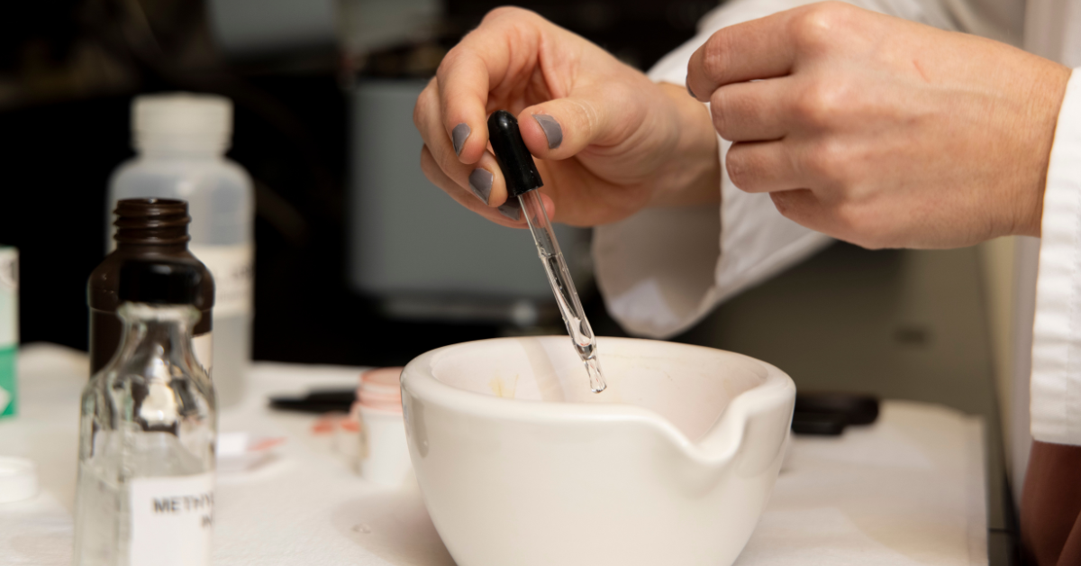 photo of mortar and pestle
