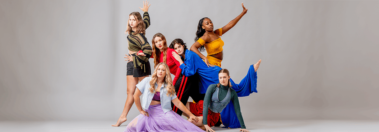 UGA Dance students pose together.