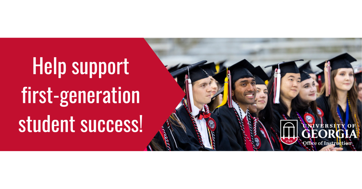 UGA Students at Commencement
