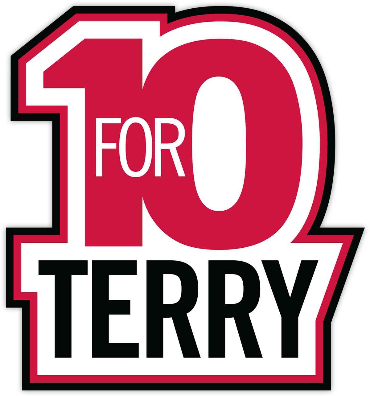 Ten for Terry logo