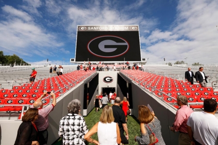 UGA Unveils Sanford Stadium End Zone Enhancement - Give to UGA