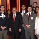 UGA President Jere W. Morehead with Student Ambassadors and the Arch Society at the Presidents Club Reception on October 11.