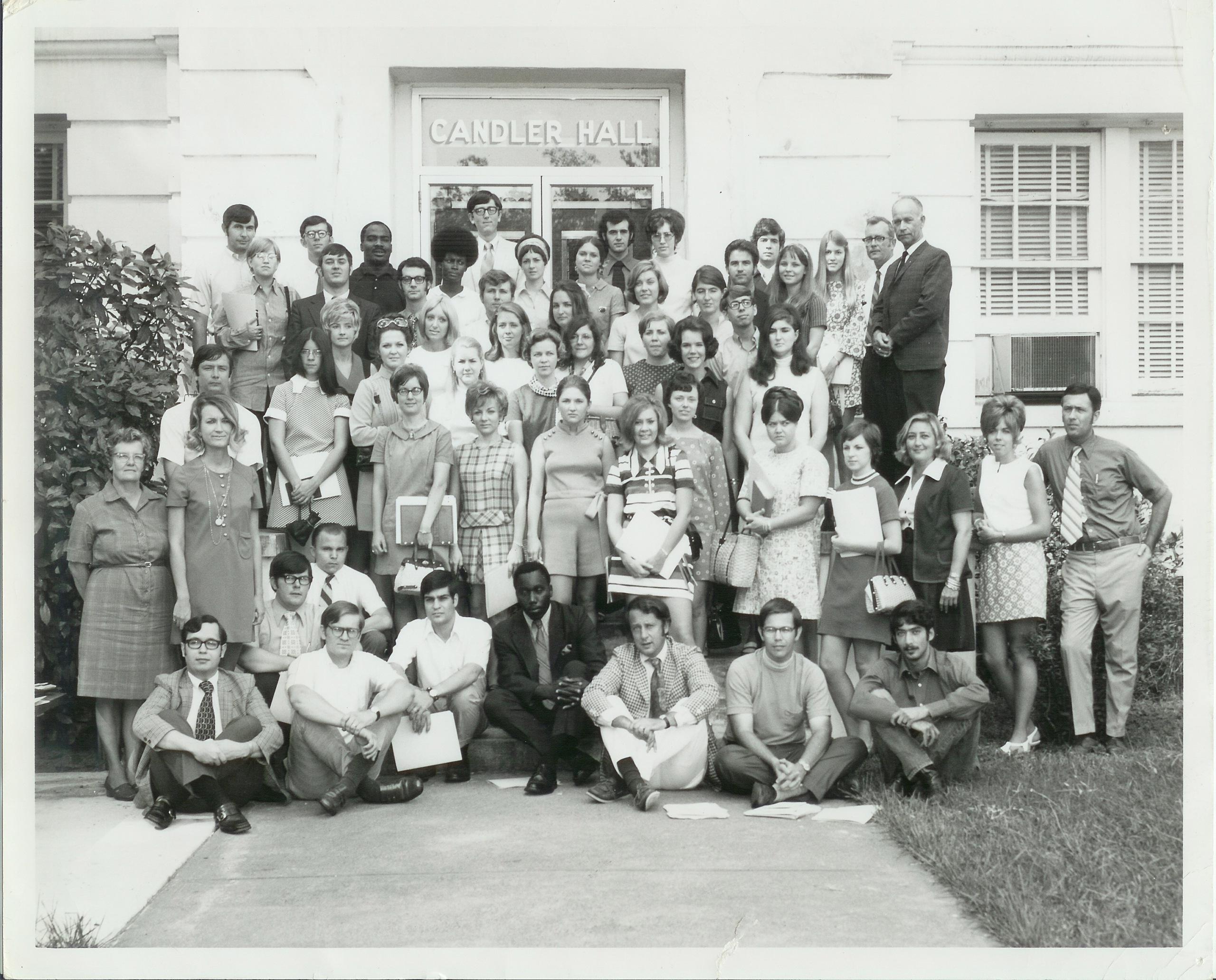 Social Work students in the late 1960's